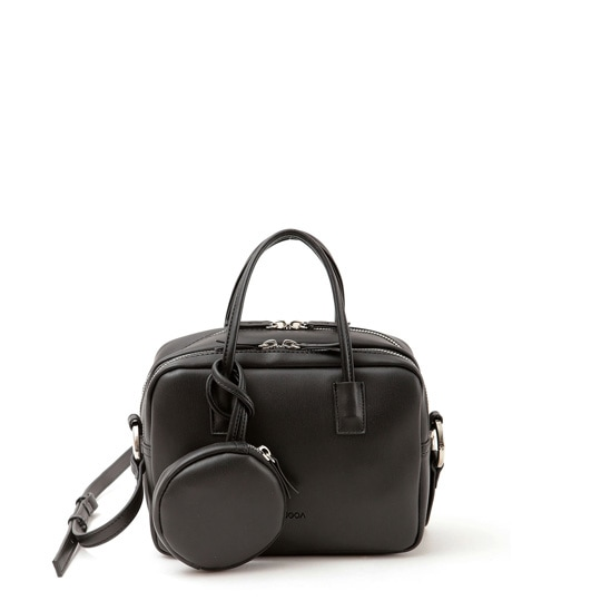 2 Way Hand Bag - Black