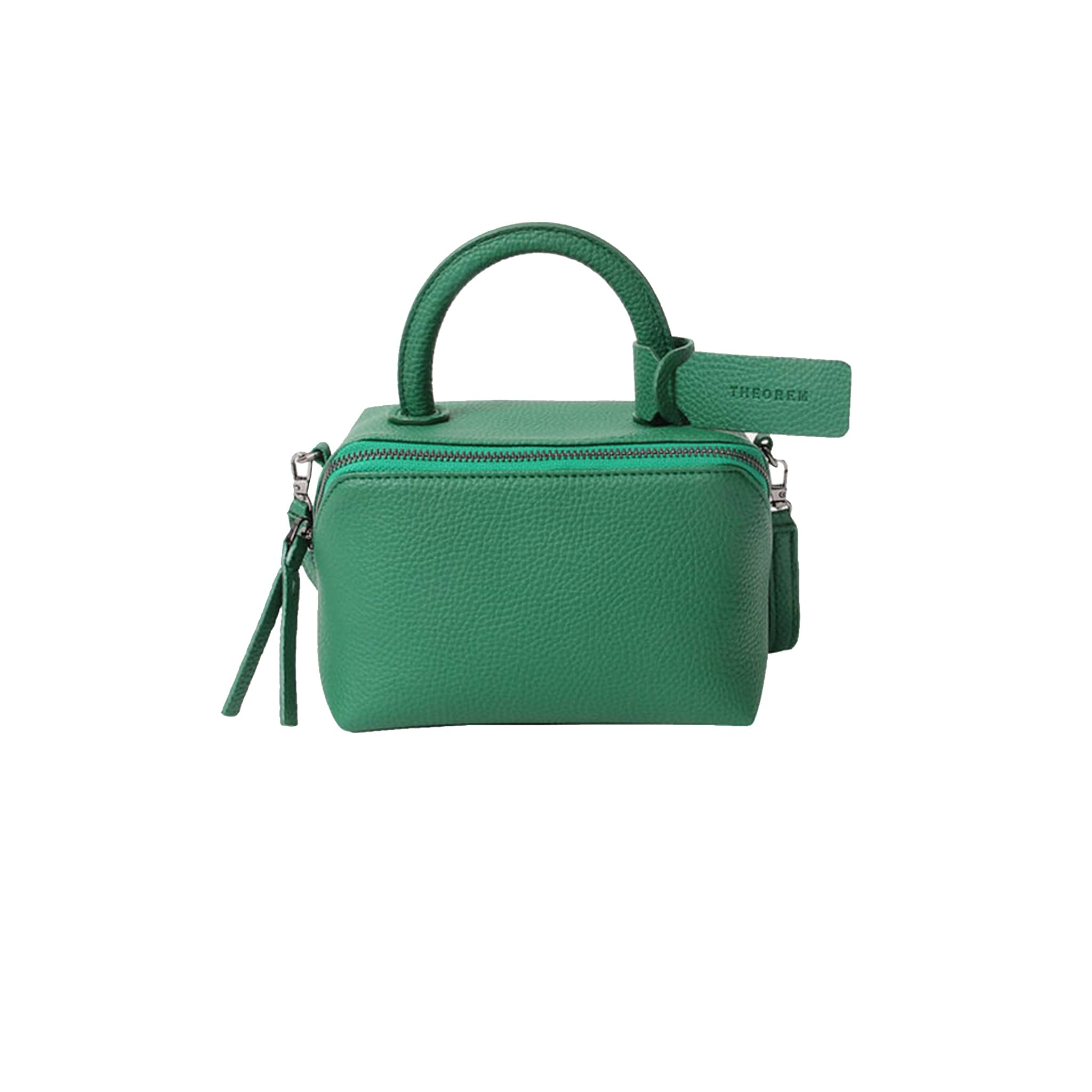 Cubic Cross Body Bag - Peacock Green