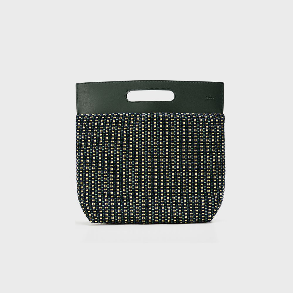 Pino Folding Clutch - Green