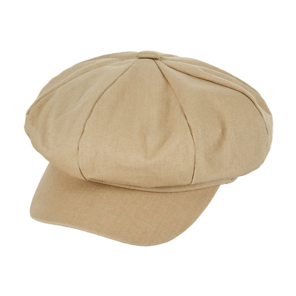 camel newsboy cap