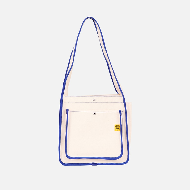 Day Day Bag - Ecru Blue