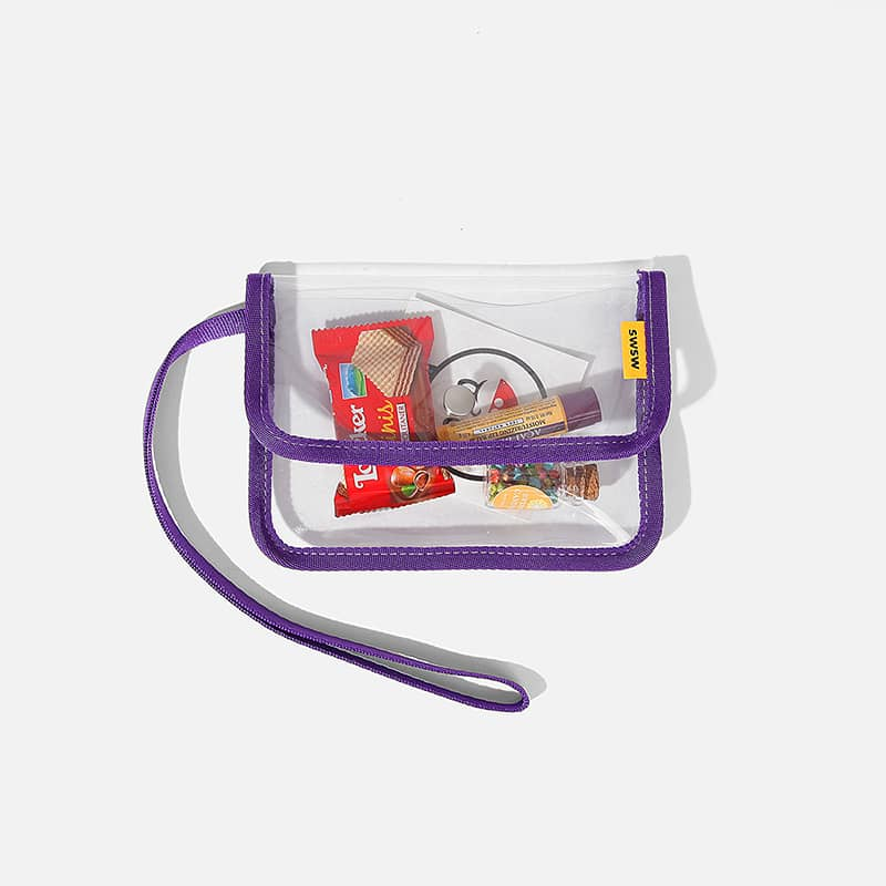 Pouch Pvc - Purple