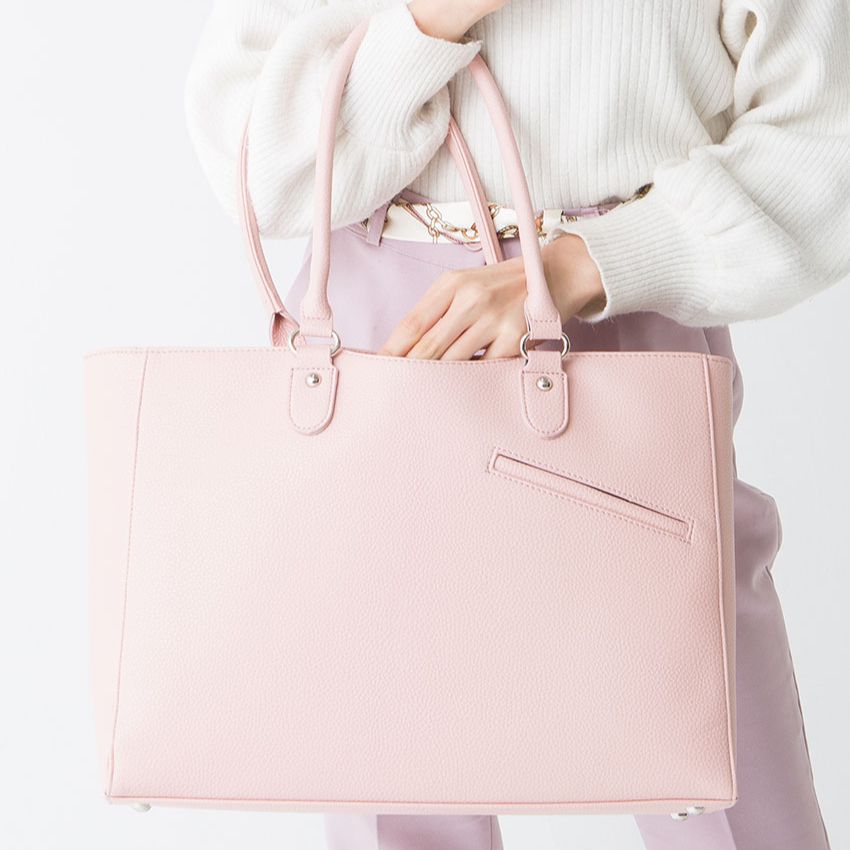 With Tote Bag - Pink