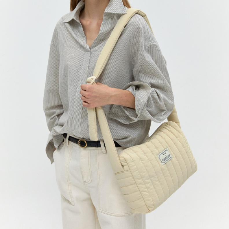 Shop Leger Bag (Cross-Body) - Ivory by Depound | Sift & Pick