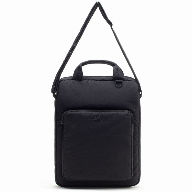 Shop Cosy Laptop Bag In Jet Black By The Sophia Label Sift Pick