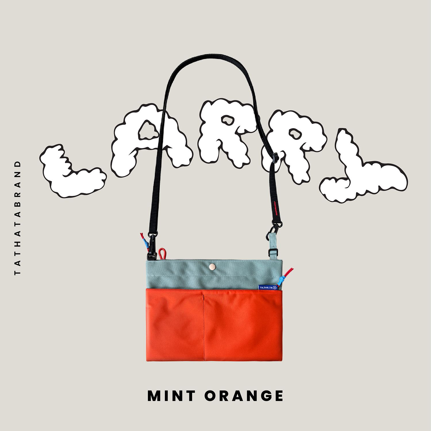 Shop Larry Bag - Mint Orange by TATHATA | Sift & Pick